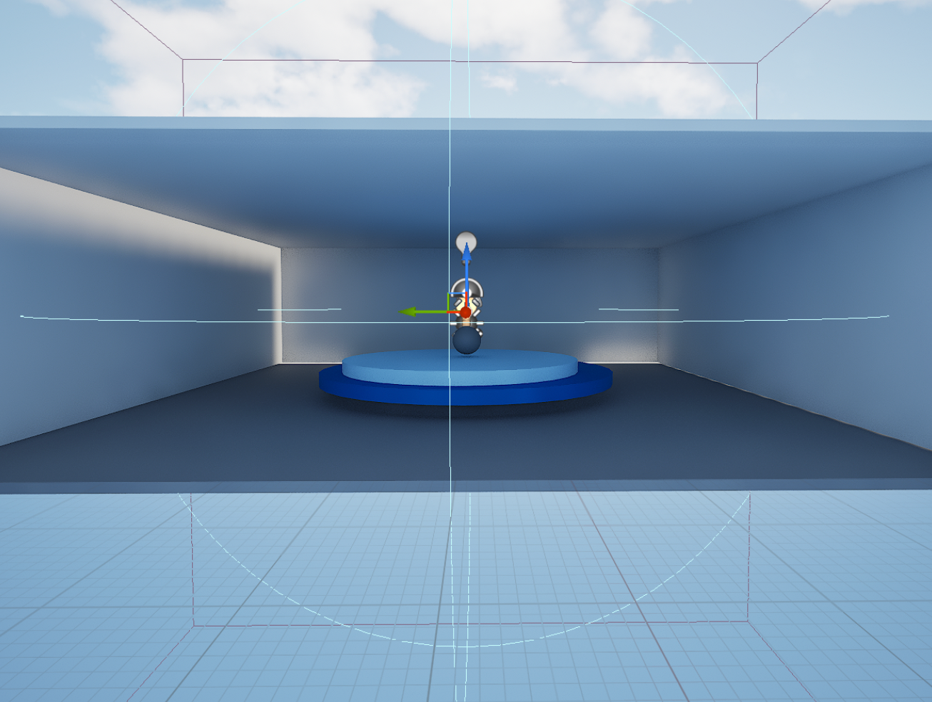 Genesis Chamber inside the Unreal Editor